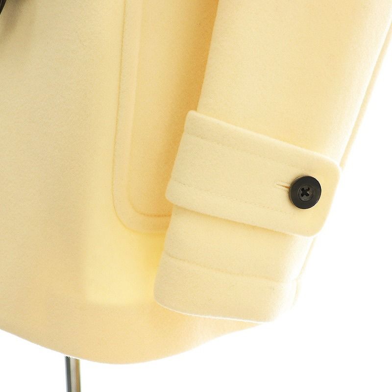 マカフィー　アイボリー ダッフルコート 38サイズ MONTGOMERY/モンゴメリー】Kennington Pile Melton Duffle Coat