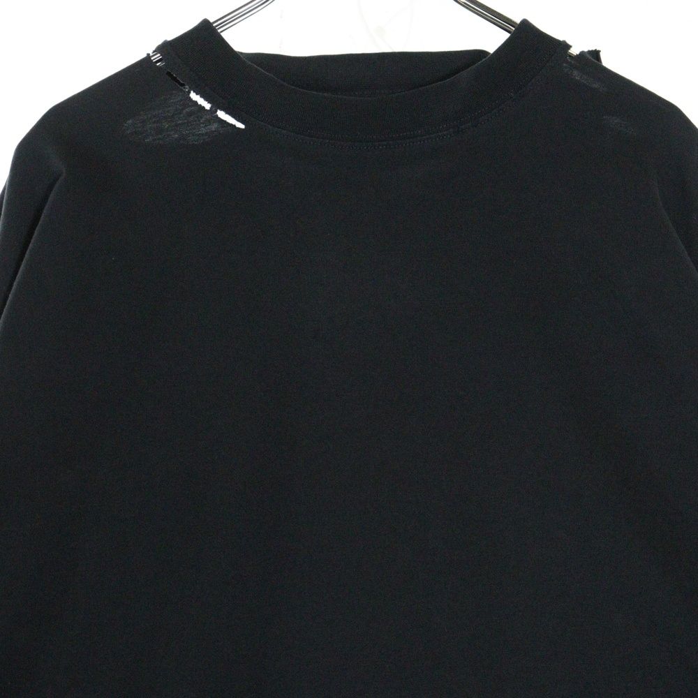 BALENCIAGA (バレンシアガ) 25SS セキュリティーテープロゴ 長袖T