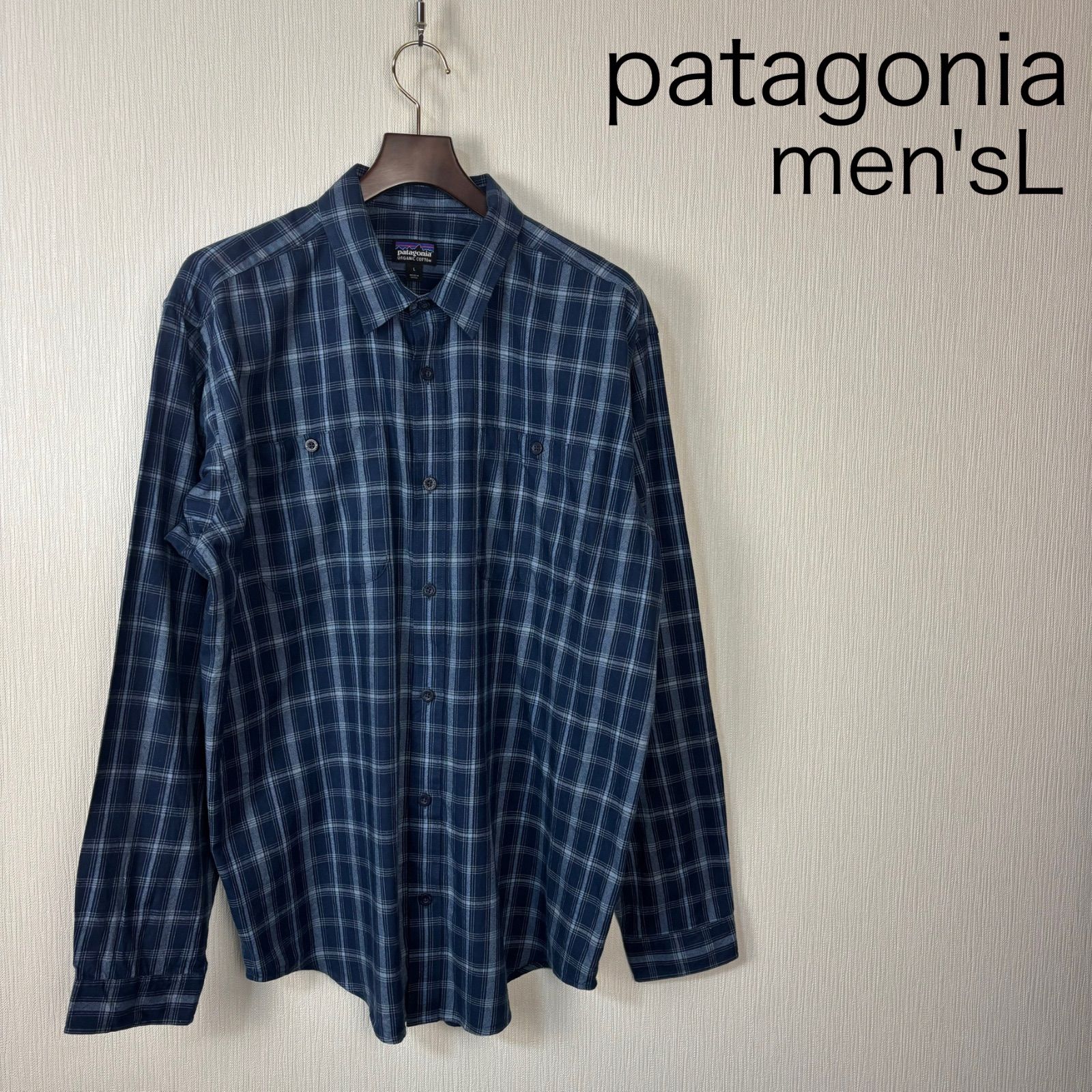 patagonia Long-Sleeved Pima Cotton Shirt メンズL〜XL