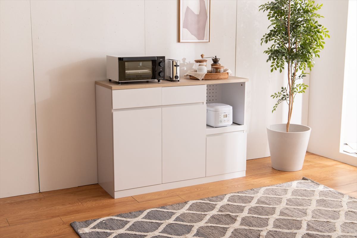 【送料無料】【幅120cm】 Koti キッチンカウンター 収納 棚 大容量 送料無料】キッチンカウンター ［幅120cm］ Koti キッチンラック 食器