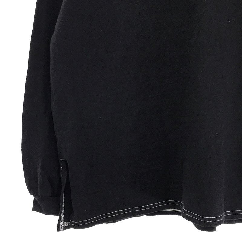 NIGEL CABOURN WOMAN / ナイジェルケーボンウーマン | FOOTBALL T-SHIRT フットボール Tシャツ | 6 | ネイビー | レディース ナイロンコットン フットボールTシャツ | ブランド古着の買取・委託