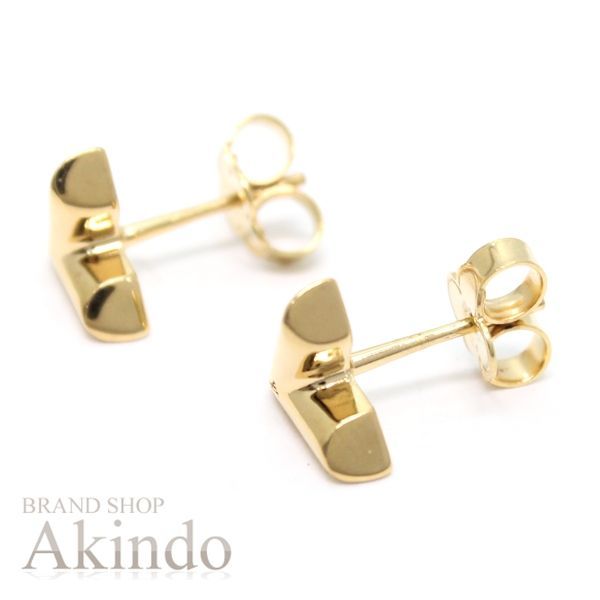 ルイヴィトン ピアス・エッセンシャルV レディース ゴールド LVトップ