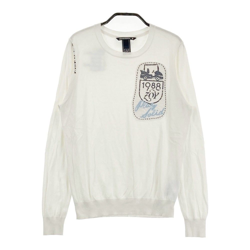 サイズ：36 ZOY ゾーイ  ニット セーター  ホワイト系 [240101346666] ゴルフウェア レディース ストスト