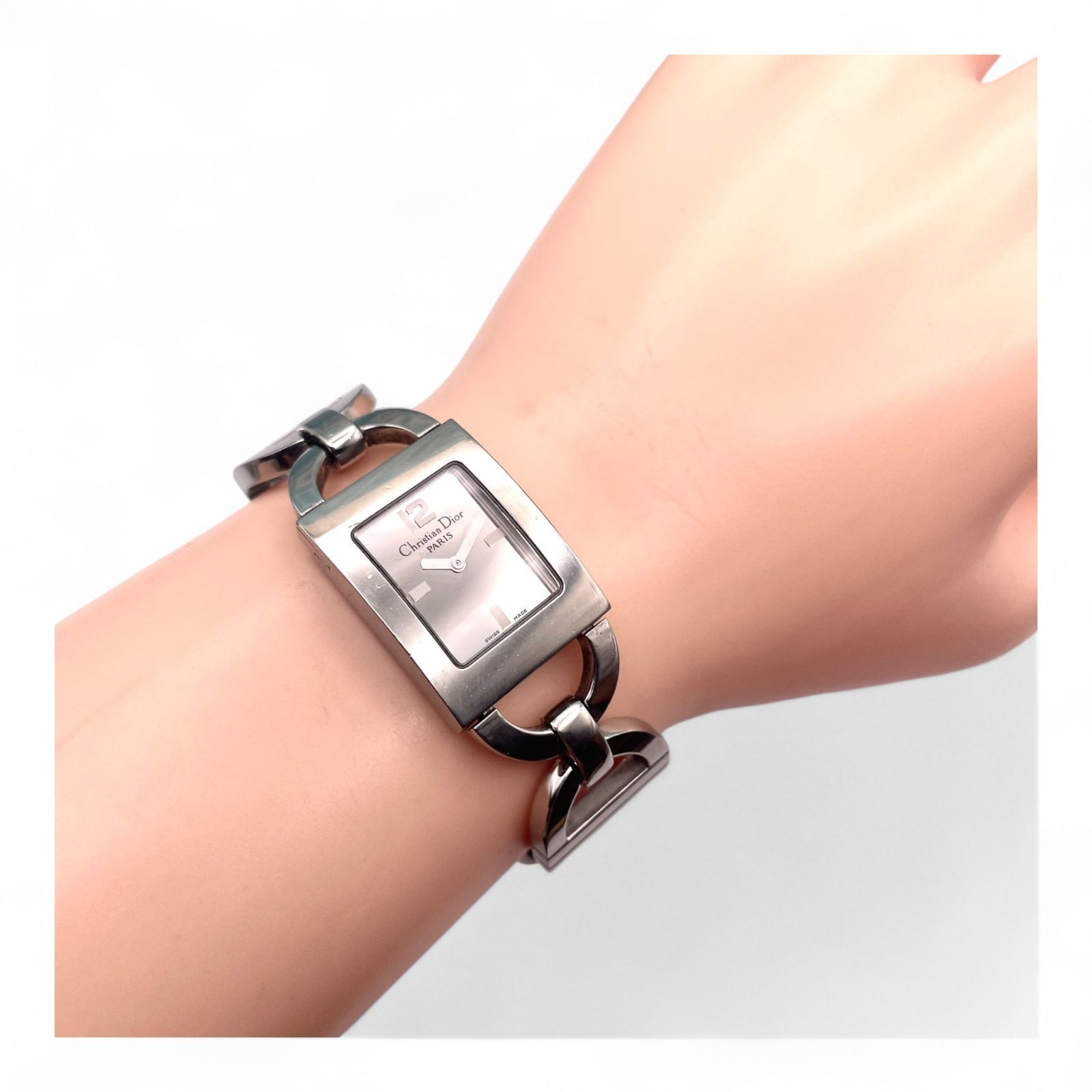 【美品】Christian Dior レディース 腕時計 稼働品 Christian Dior - CHRISTIAN DIOR クリスチャンディオール