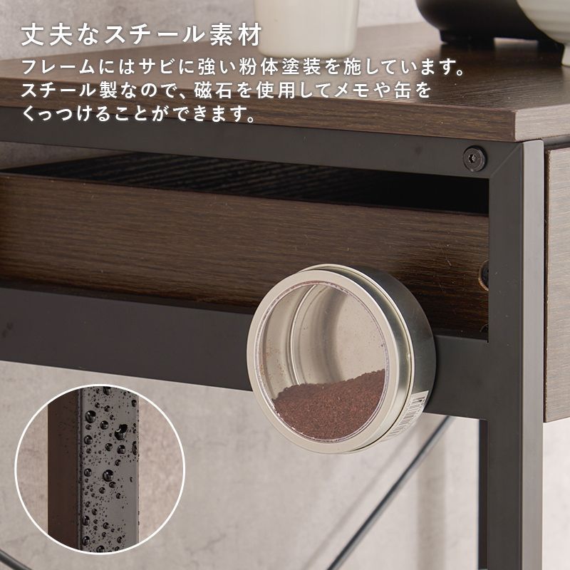 ごみ箱上ラック
