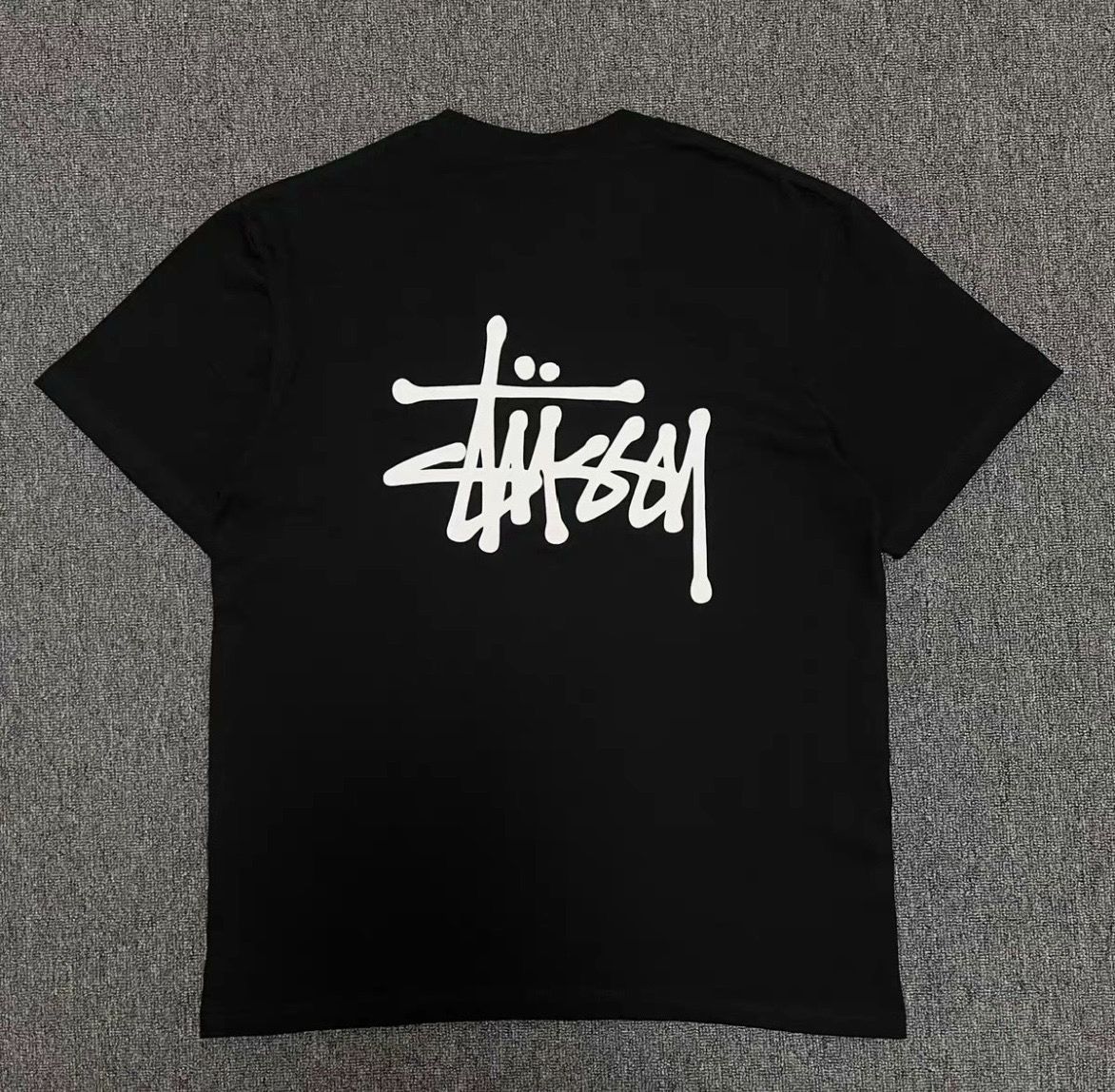 正規品】Stussy BASIC STÜSSY TEE ブラック 定番ロゴ ベーシック