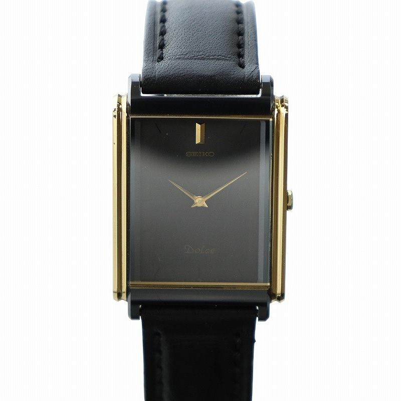 SEIKO DOLCE（セイコー ドルチェ） 腕時計 ゴールド×ブラック SEIKO