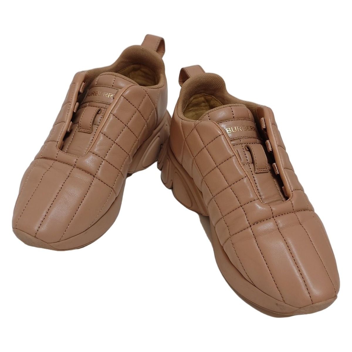 バーバリーロンドンイングランド スニーカー 35 ユニセックス - ピンク  