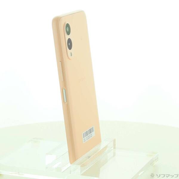 中古品〕 arrows We2 64GB ライトオレンジ FCG02 au SIMフリー