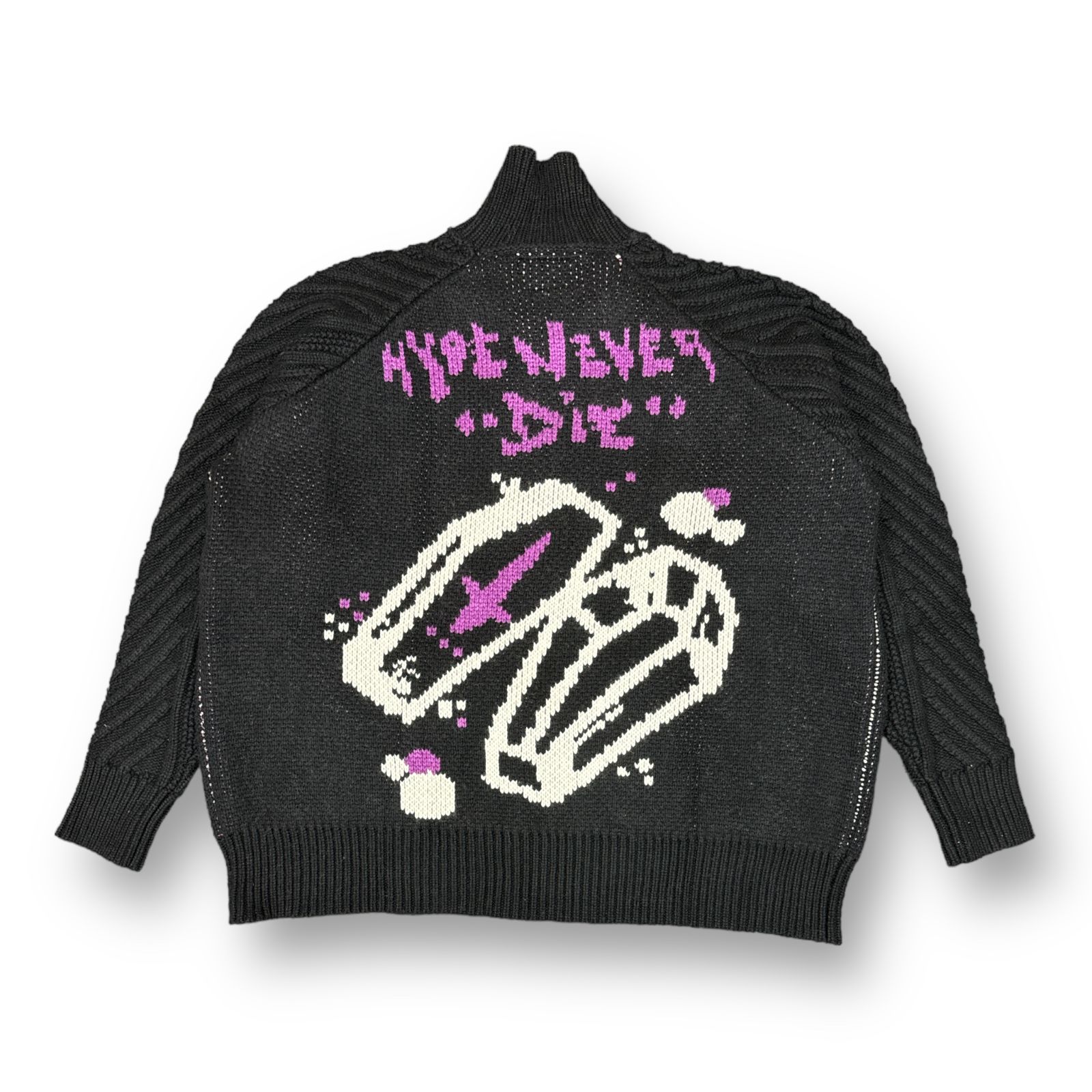 定価77000円 CVTVLIST 23AW ニット ジップ ジャケット ブルゾン 定価77000円 CVTVLIST 23AW ニット ジップ ジャケット ブルゾン