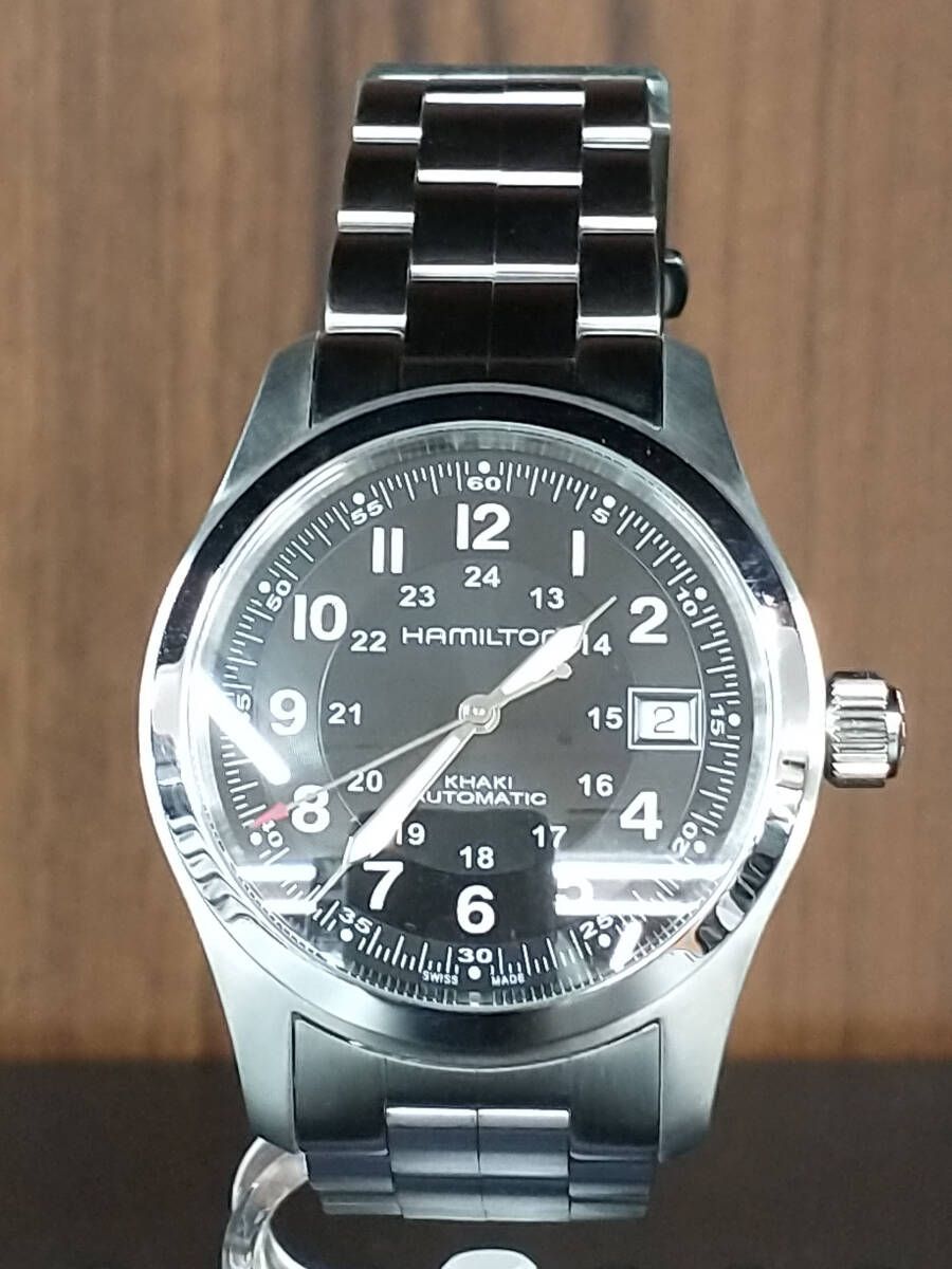 HAMILTON ハミルトン KHAKI FIELD AUTO H704551 パッキン交換済み オーバーホール済み 研磨仕上げ 自動巻き 腕時計