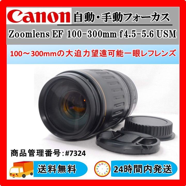 Canon キヤノン 望遠レンズ EF100-300mm キャノン