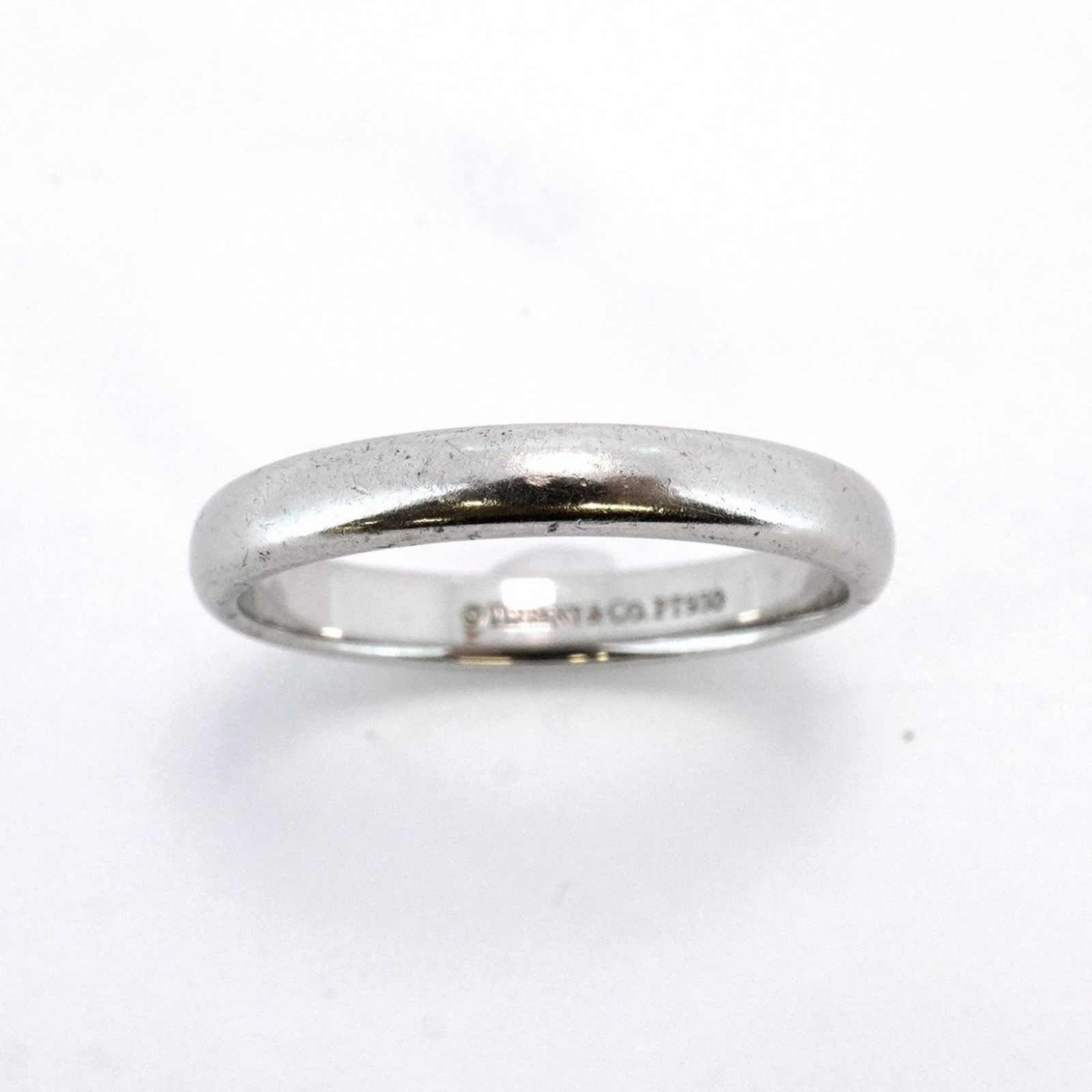 こたですティファニー　メンズ　プラチナ950 結婚指輪 TIFFANY & Co Platinum PT950 Classic Men's Wedding Band Ring