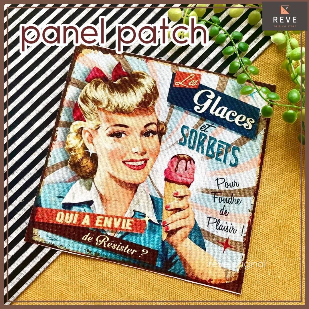 ハンドメイド オーダー受付ページ ♡りんごとチワワ パネル