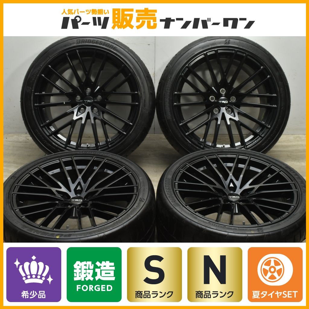 未使用 鍛造品】トヨタ GRスープラ 純正OP TRD 19in 9J+32 10J+40 PCD112 ブリヂストン ポテンザ RE-71RS 255 /35R19 275/35R19 即納可能 - メルカリ