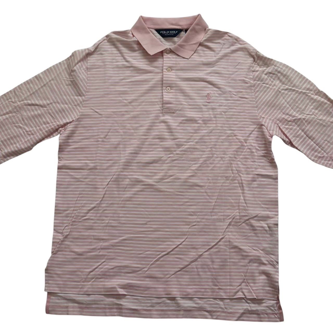 POLO Ralph Lauren ポロ ラルフローレン 長袖ポロシャツ ピンク 