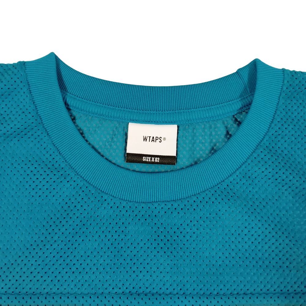 WTAPS ダブルタップス 25SS QB SS POLY TURQUOISE