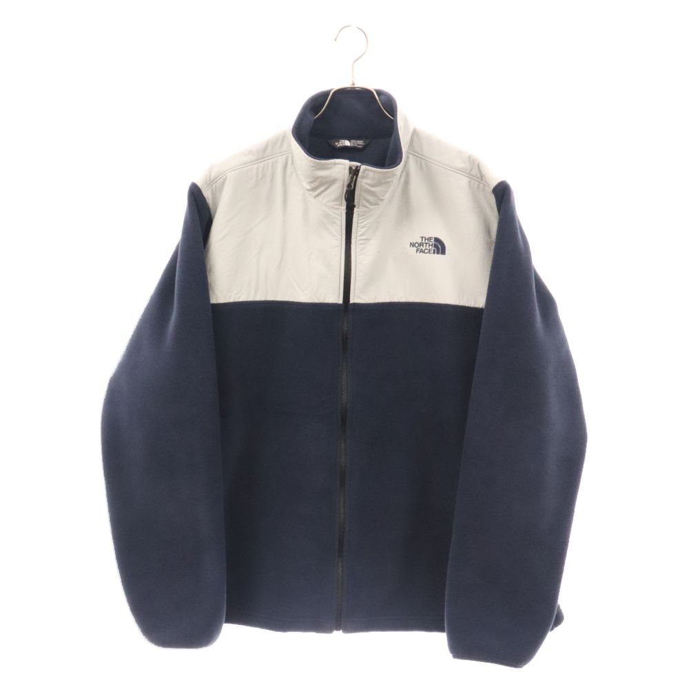 THE NORTH FACE (ザノースフェイス) ボア切り替え ジップアップ フリースジャケット ネイビー