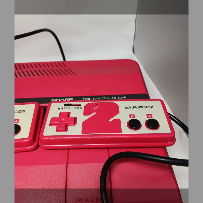 シャープ ツインファミコン レッド AN-505R（おまけつき