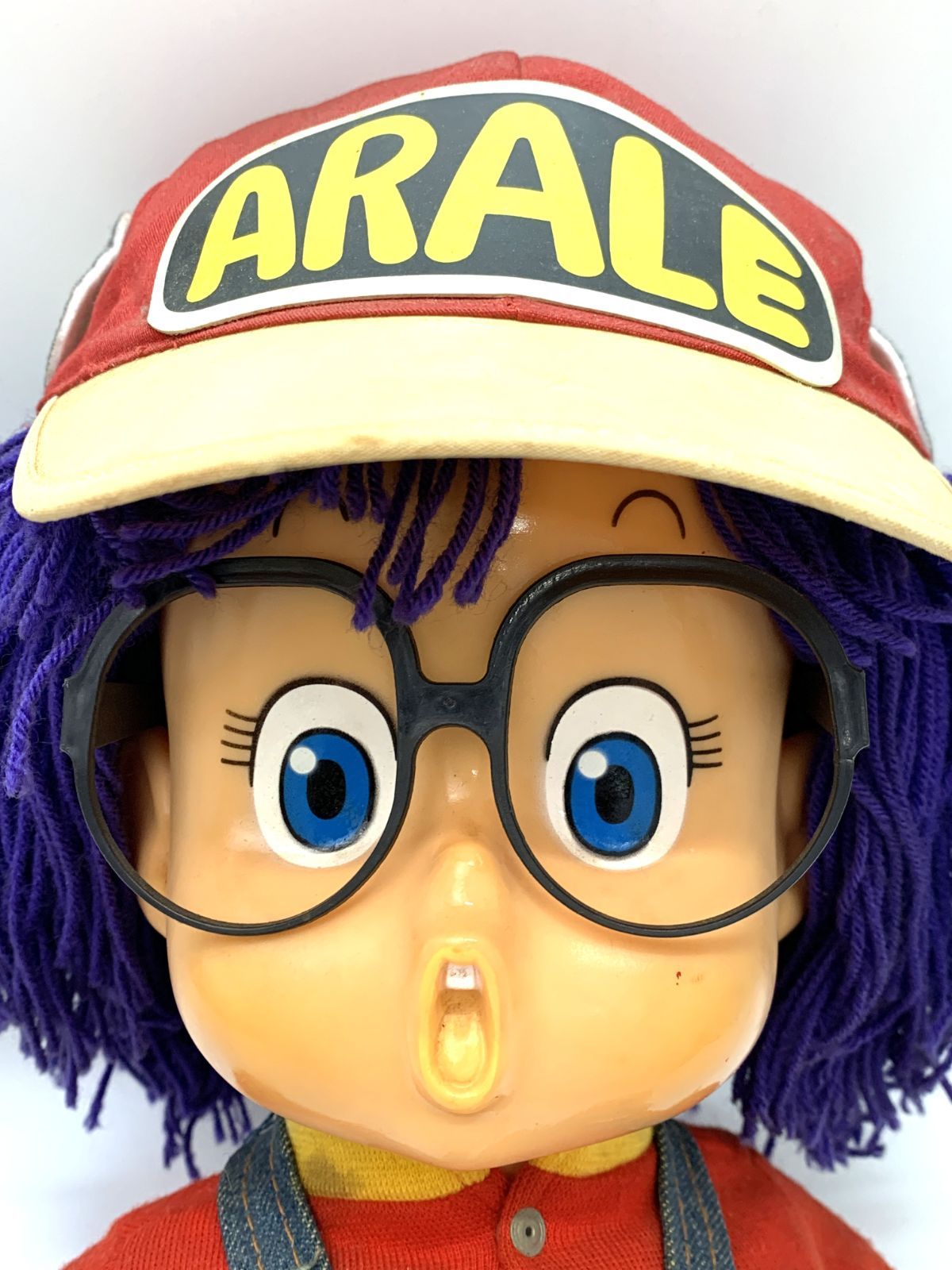昭和レトロ Dr.スランプ アラレちゃん ソフビ人形 アニメ - メルカリ
