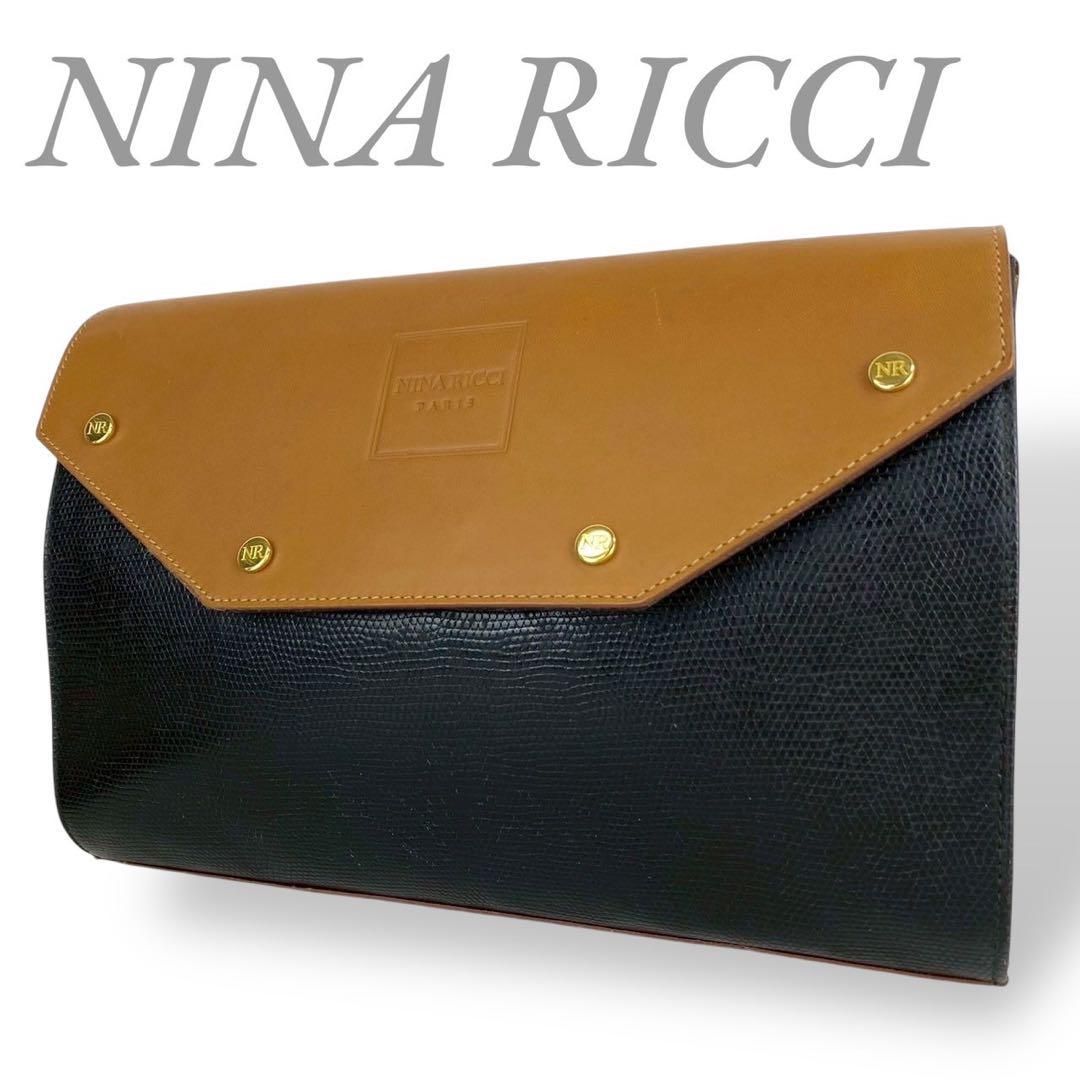 B3239】 NINA RICCI ニナリッチ クラッチバッグ セカンドバッグ ポーチ