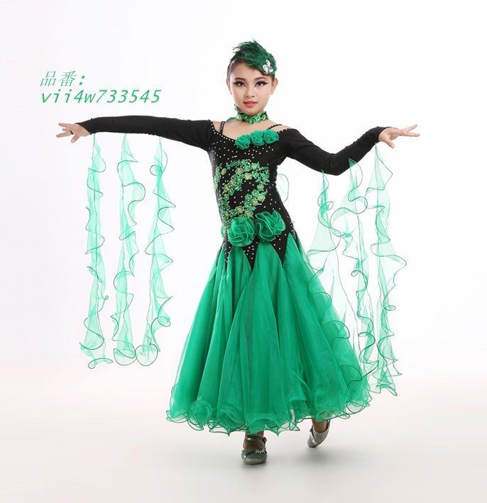 社交ダンスワンピース M-2XL