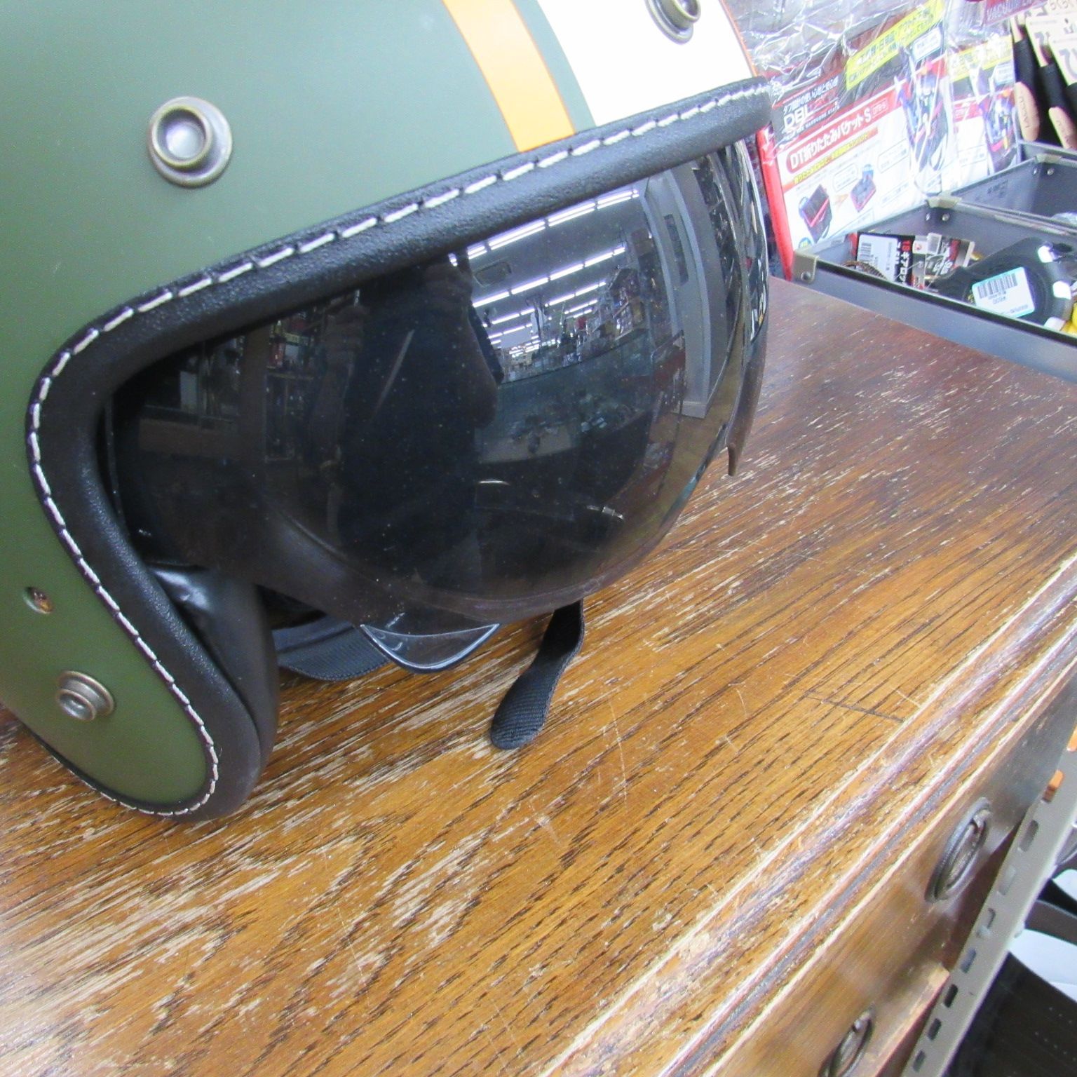 US AIR FORCE HOUSTON ジェットヘルメット バイクヘルメット 