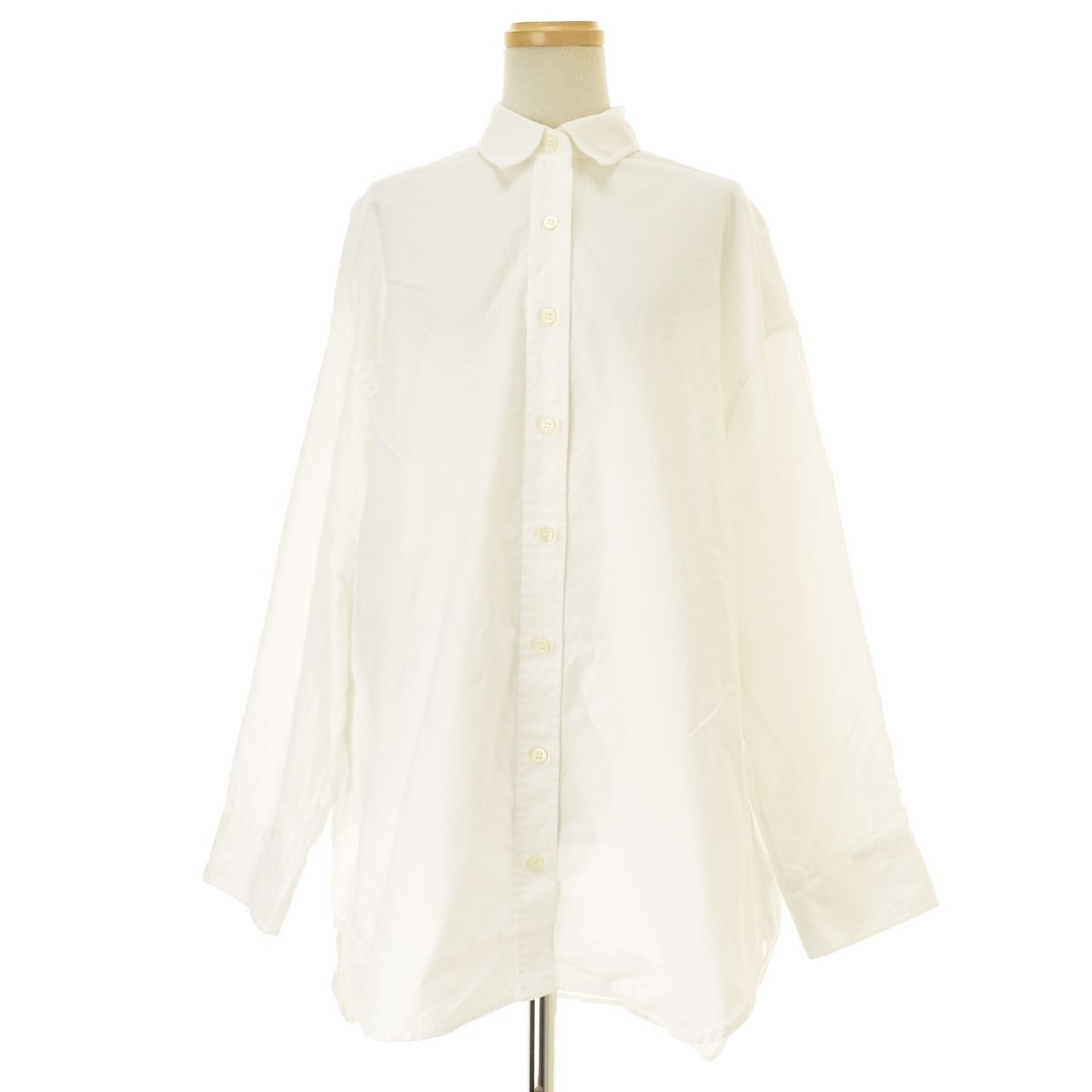 Deuxieme Classe◆長袖シャツ/--/コットン/WHT/23-050-500-7010-1-0 DEUXIEMECLASSE】23SS 23050500701010 nova ワイドシャツ長袖