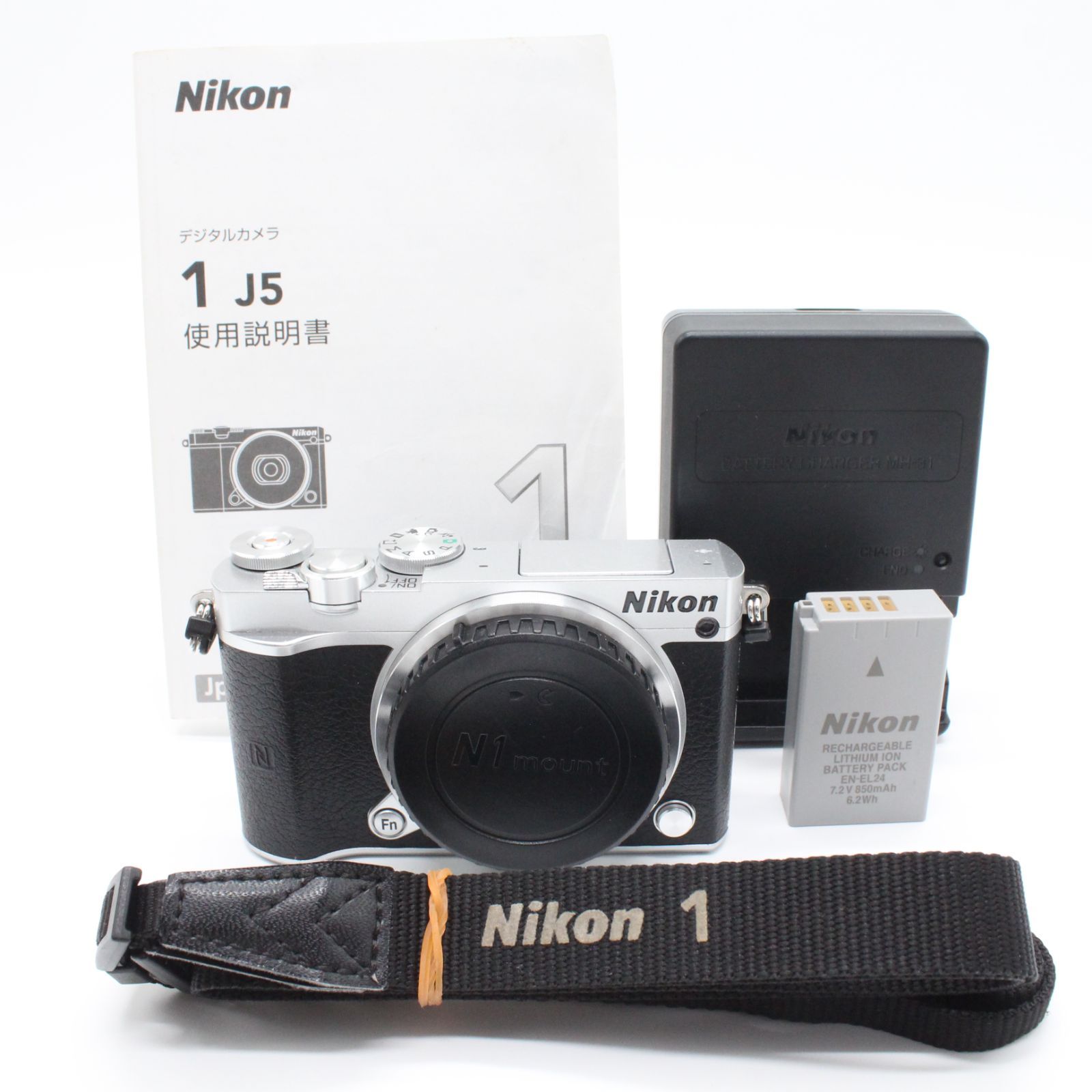 5001ショット Nikon Nikon1 J5 ボディ シルバー