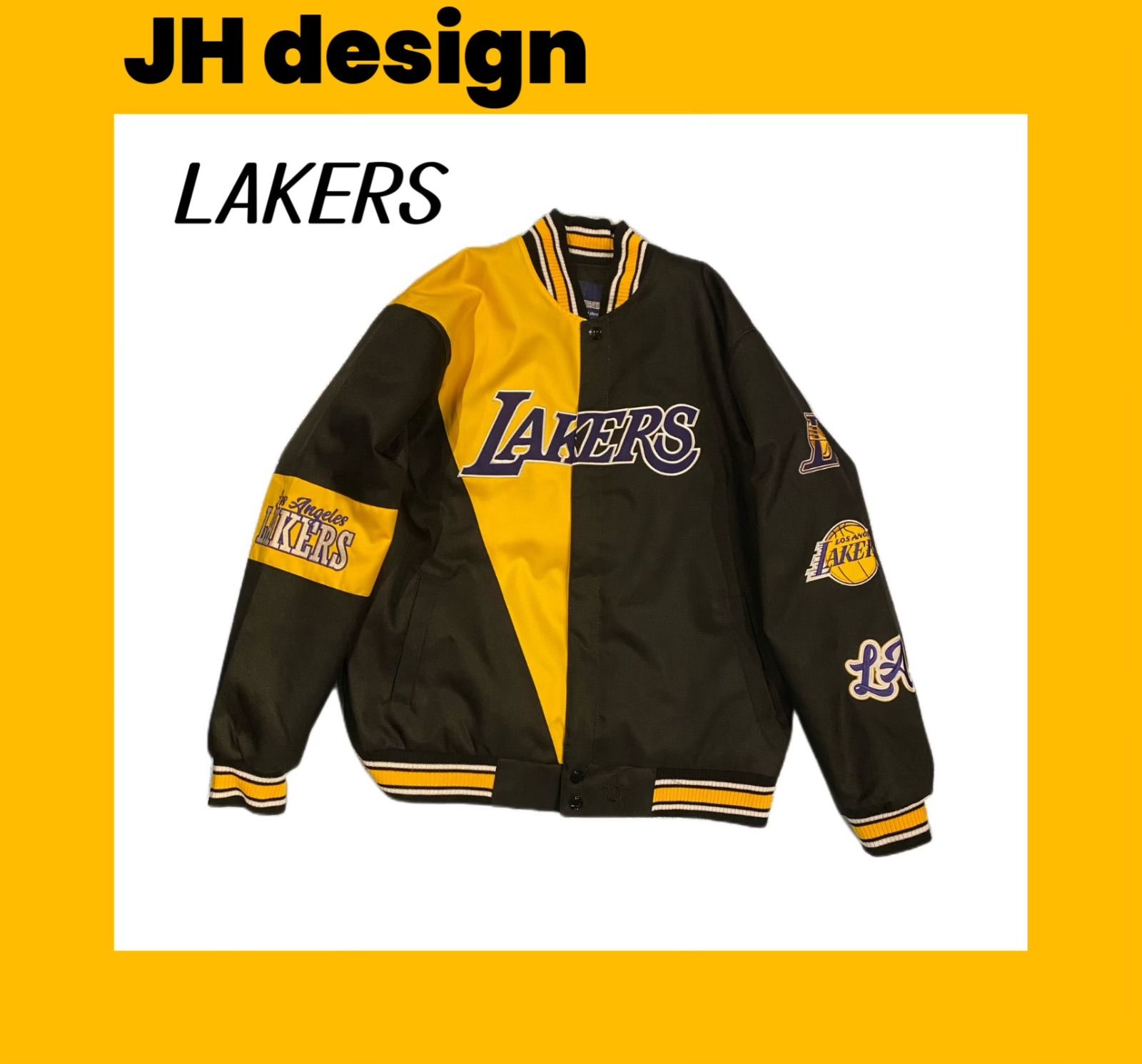 LAKERS JHDesign レイカーズスタジャン - アウター