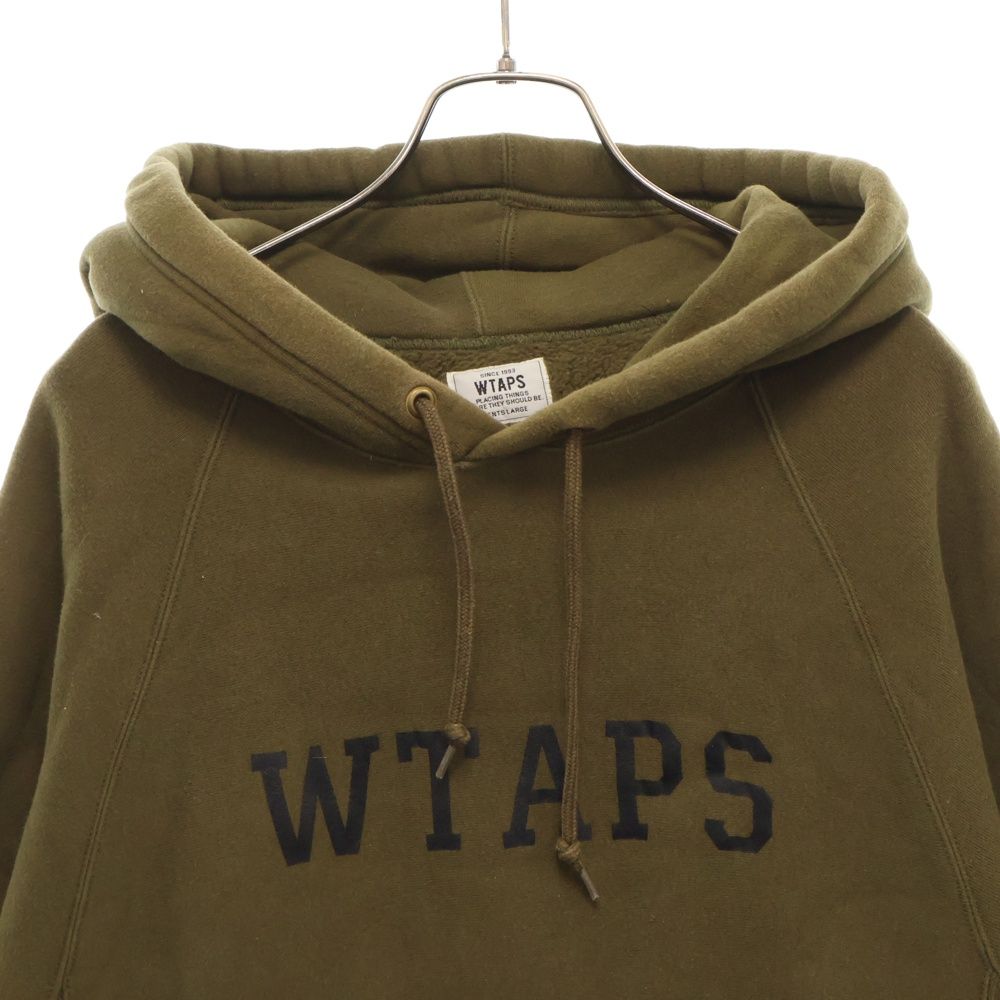 WTAPS (ダブルタップス) 16AW DESIGN HOODED フロントロゴプリント  