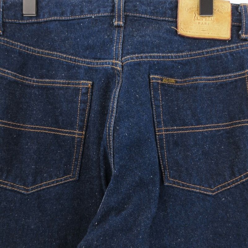 BIG JOHN ビッグジョン デニムパンツ R002 80s RARE JEANS 2 ネップ  インディゴ 31 71009735