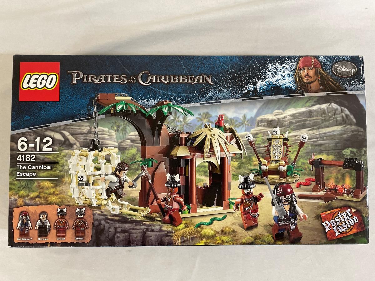 未開封】LEGO 人喰い島からの脱走 「レゴ パイレーツ・オブ  