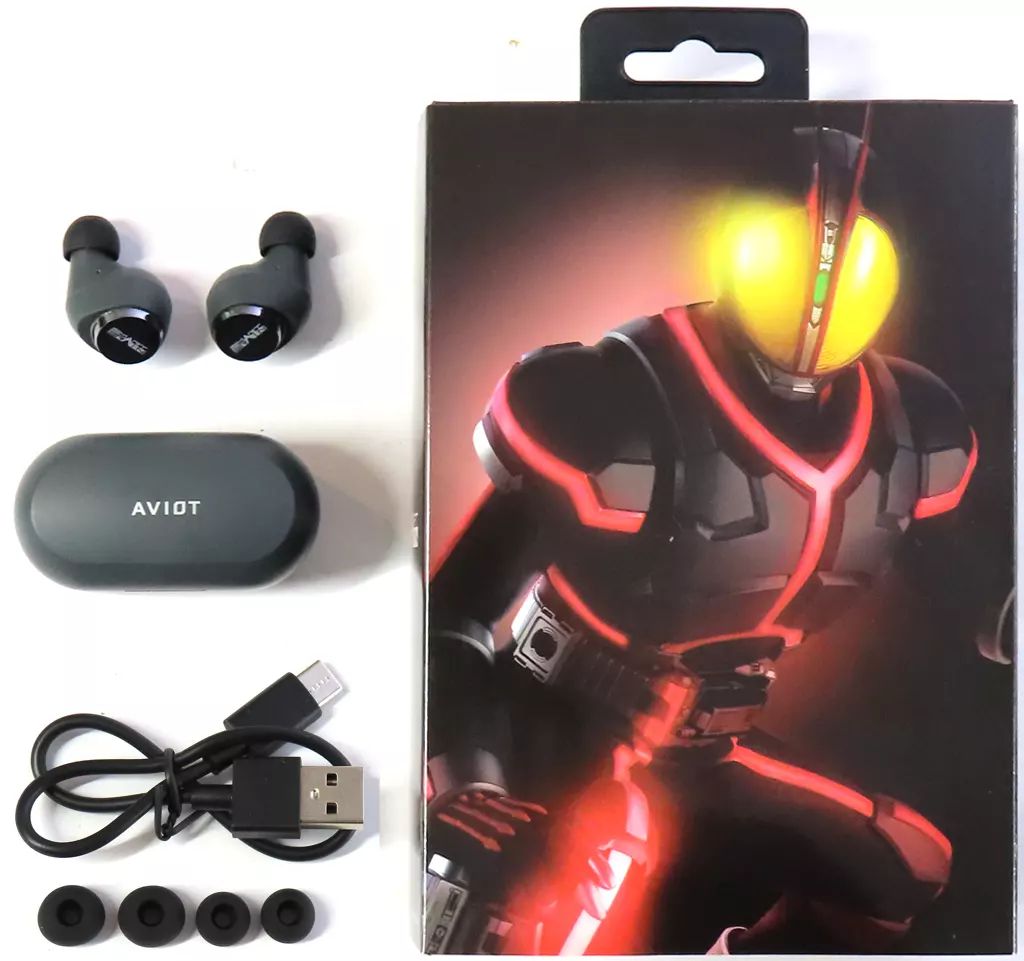 中古】ヘッドフォン コラボモデル トゥルーワイヤレスイヤホン 「仮面