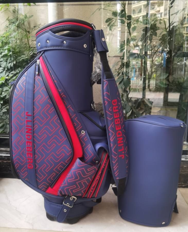 大人気！ジェイリンドバーグJLINDEBERG コラボ キャディバッグ J.LINDEBERG ジェイリンドバーグ ゴルフ VESSELコラボ 9.0型