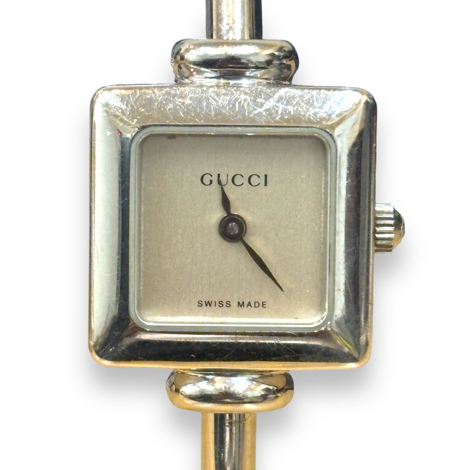 GUCCI (グッチ)  バングルウォッチ　時計   1900L  シルバー