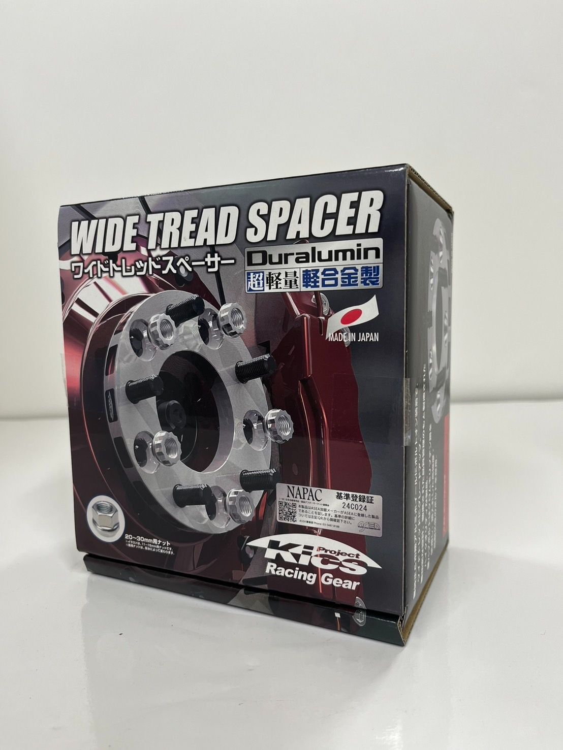 特価即納在庫有　KYOEI協永ワイトトレットスペーサー　１１mm　５１１１W１　トヨタ　ホンダ　マツダ　三菱　2枚1SET