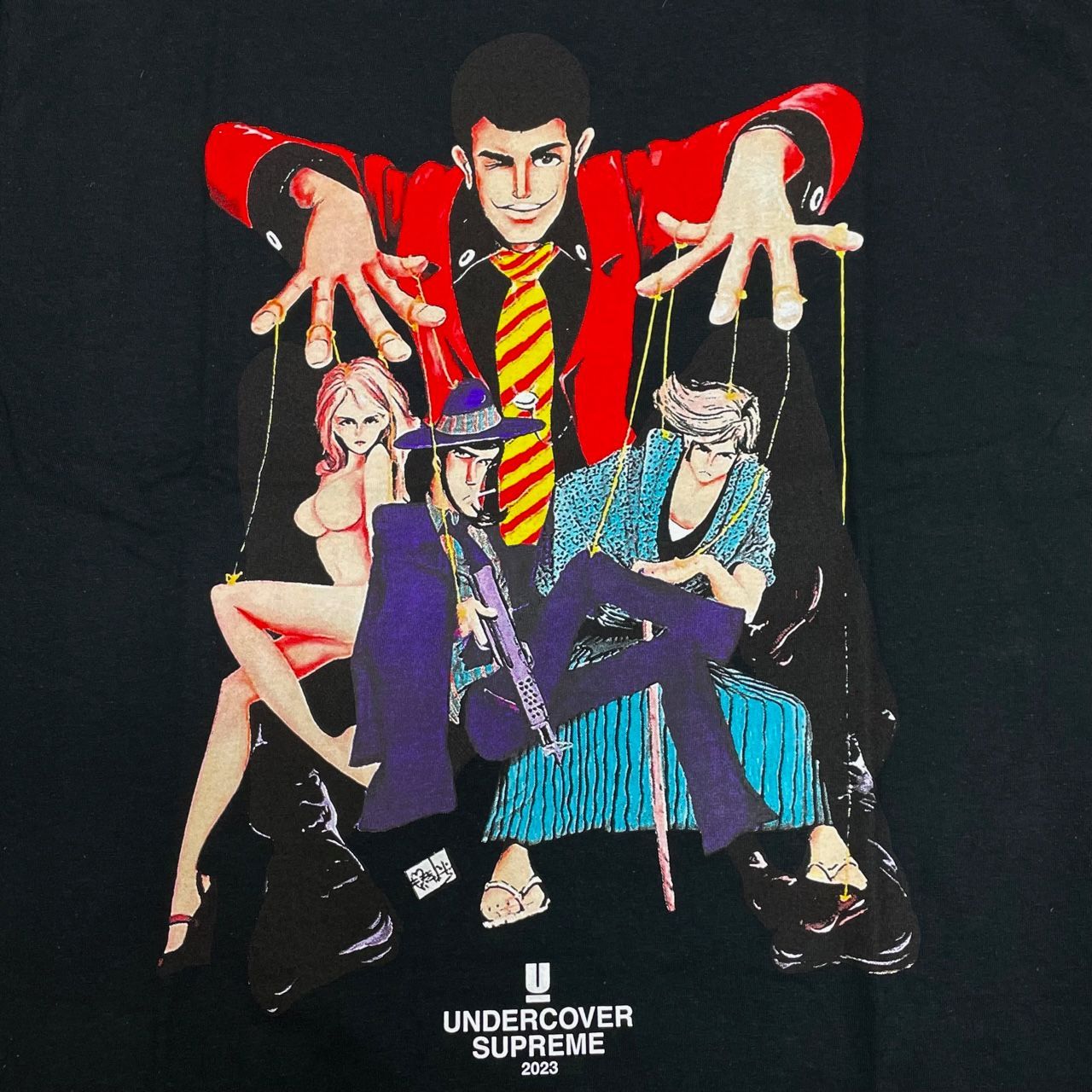 新品 Supreme UNDERCOVER 23SS Lupin Tee コラボ プリント Tシャツ