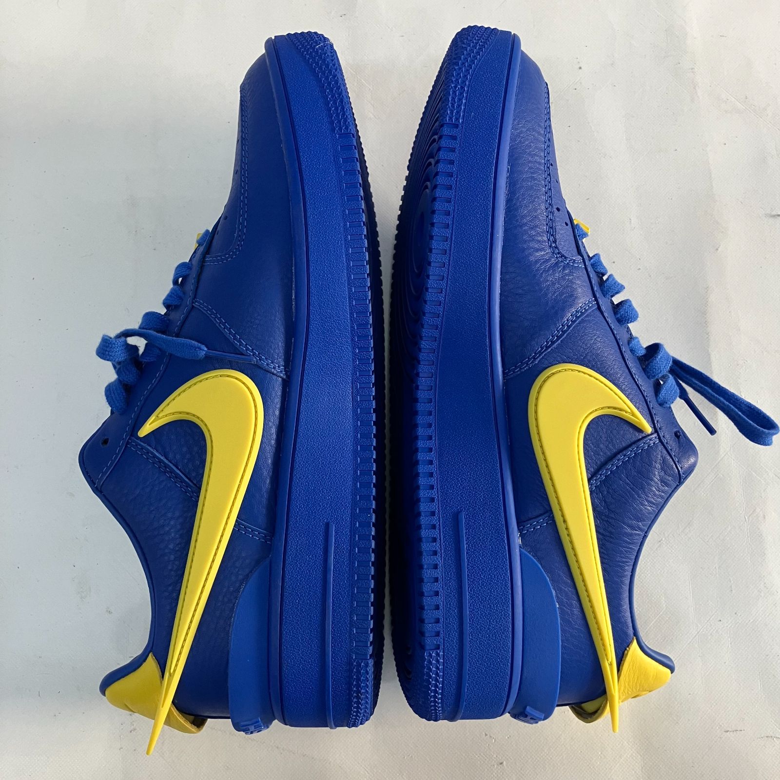 AMBUSH × Nike Air Force 1 Low Game Royal and Vivid Sulfur アン 
