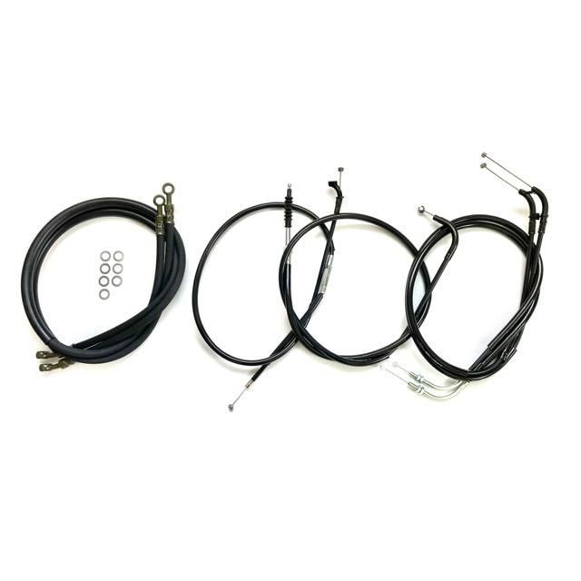 XJR 400 R 95 y〜97 y アップハンワイヤーセット Aキット