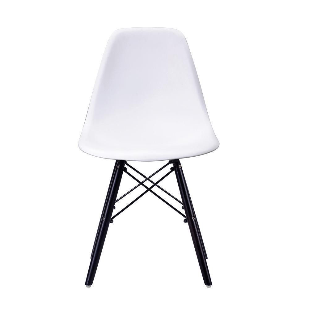 【ホワイト座面＆ダークブラウン脚】イームズチェア リプロダクト ダイニングチェア ダイニングチェアー イームズチェア DSW eames イームズ チェアー DSW イームズ椅子 チェア イームズチェ