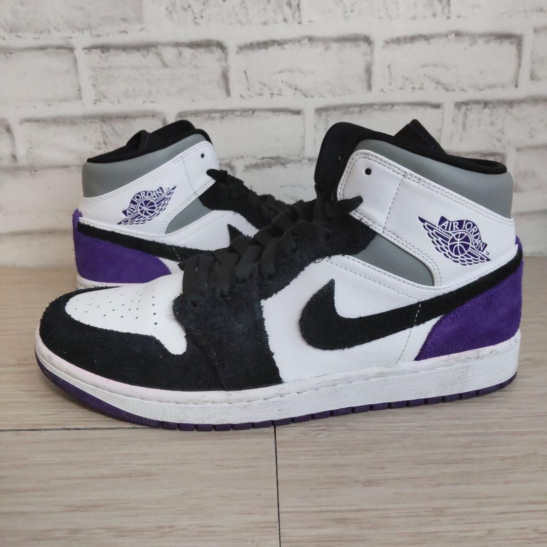 NIKE AIRJORDAN1 MIDSE VARSITY PURPL新品未使用 NIKE AIR JORDAN 1 MID SE VARSITY PURPLE - メルカリ