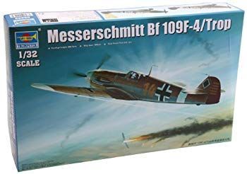 模型・プラモデル 非常に良いトランペッター 1&frasl;32 ドイツ軍 メッサーシュミット Bf109F-4&frasl;Trop プラモデル i8my1cf