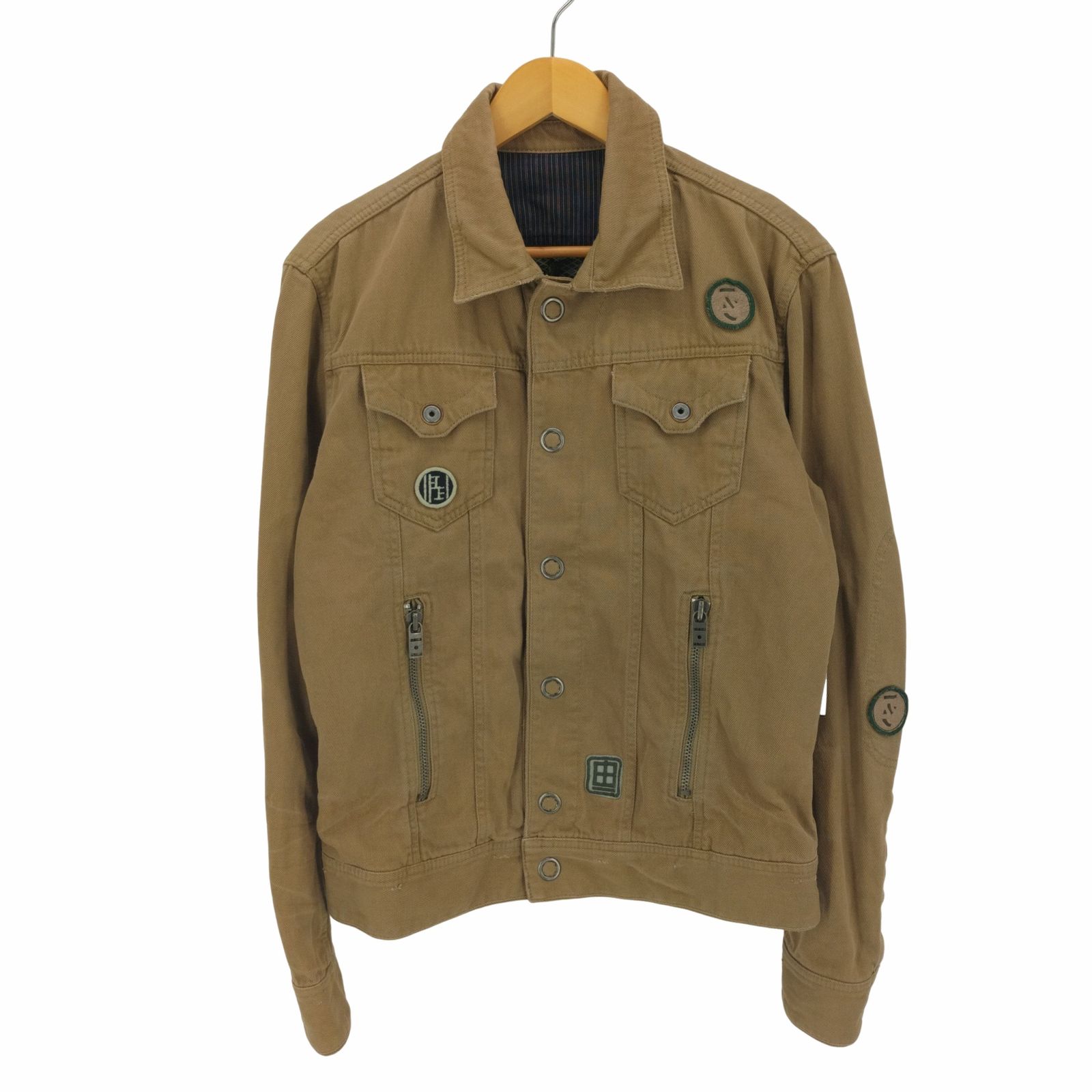 ディーゼル DIESEL RISING SUN 由李 コットン ミリタリージャケット 