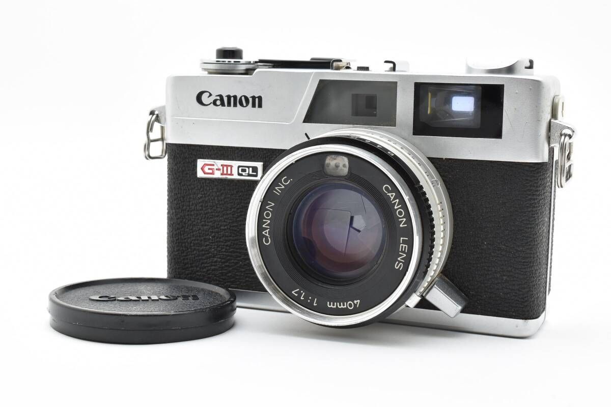キャノン Canon Canonet QL17 G-III キャノネット レンジファインダー 3481W0133 001