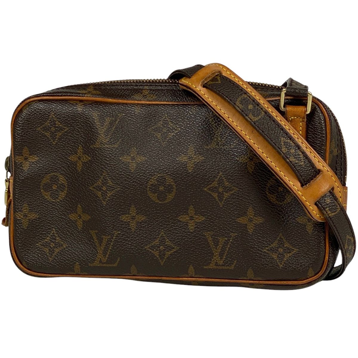 ルイ・ヴィトン Louis Vuitton ポシェット マルリー バンドリエール 斜め掛け ショルダーバッグ モノグラム ブラウン M51828  レディース 【中古】 - メルカリ