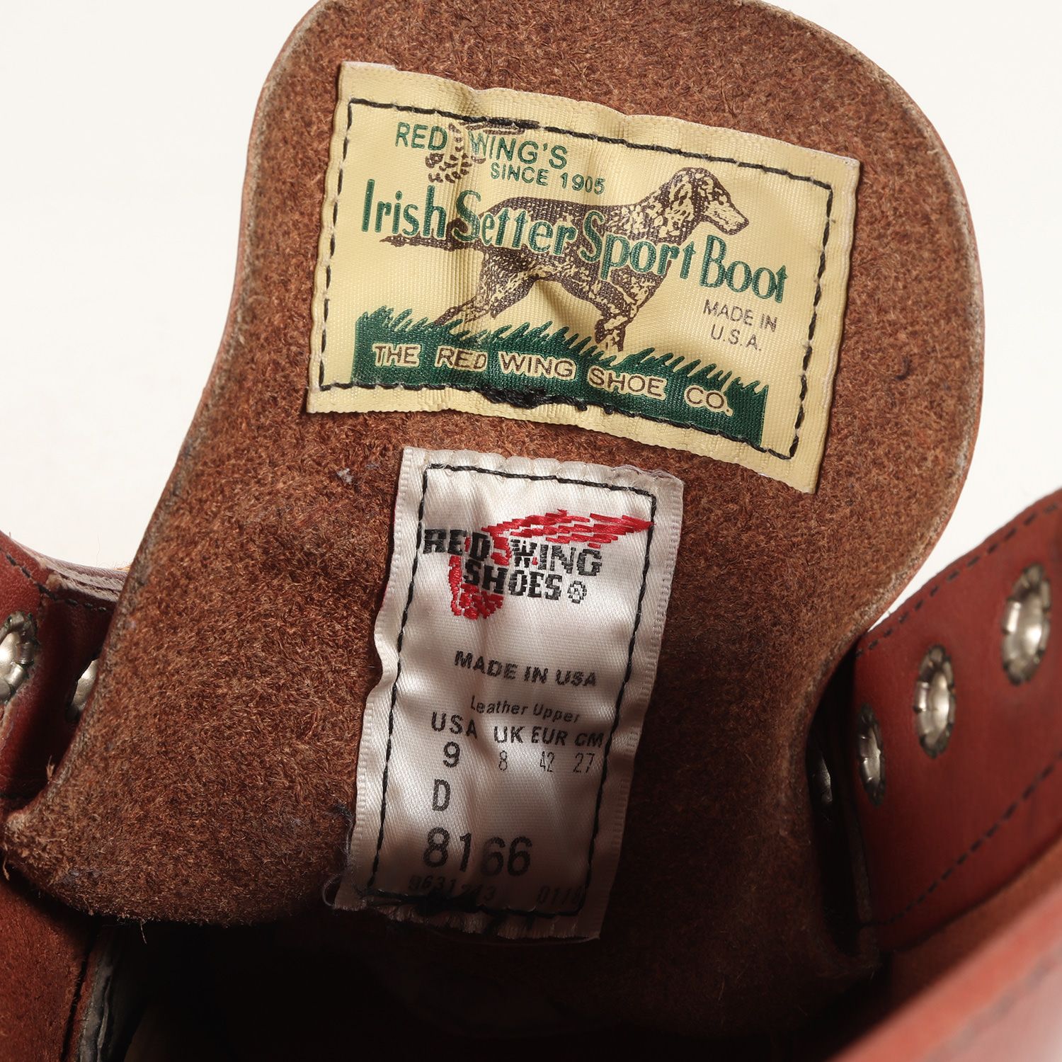 Red Wing レッド ウィング サイズ:27.0cm 犬タグ復刻モデル 8166 アイ