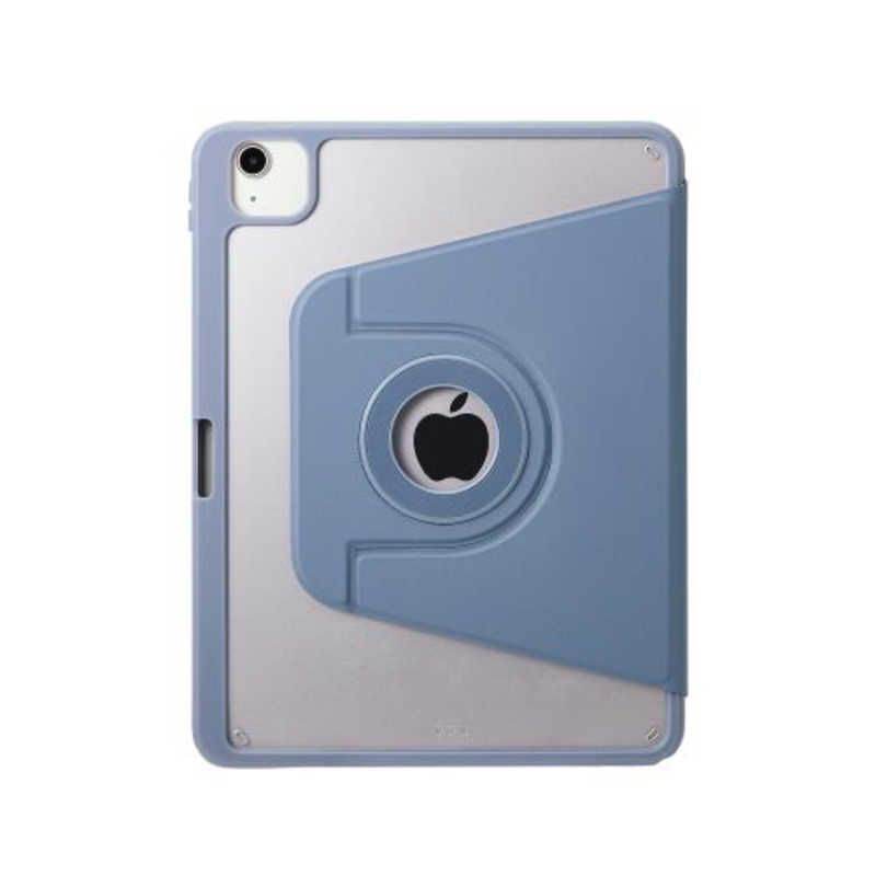 11インチiPad Air(M4/M3/M2/第5,4世代) フラップケース 背面クリア 
