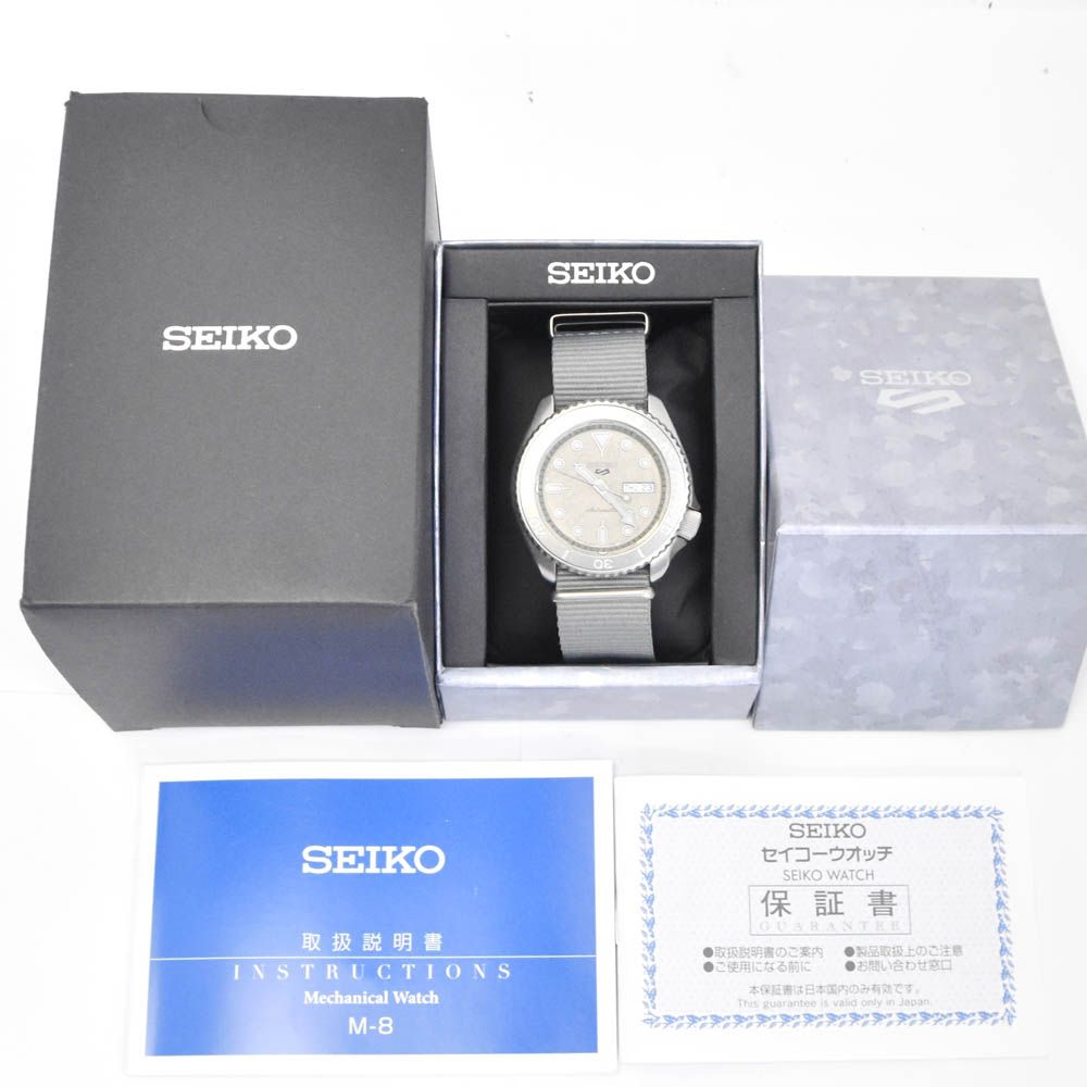 セイコー SEIKO SBSA127 5 スポーツ CEMENT BOY デイデイト 自動巻き 