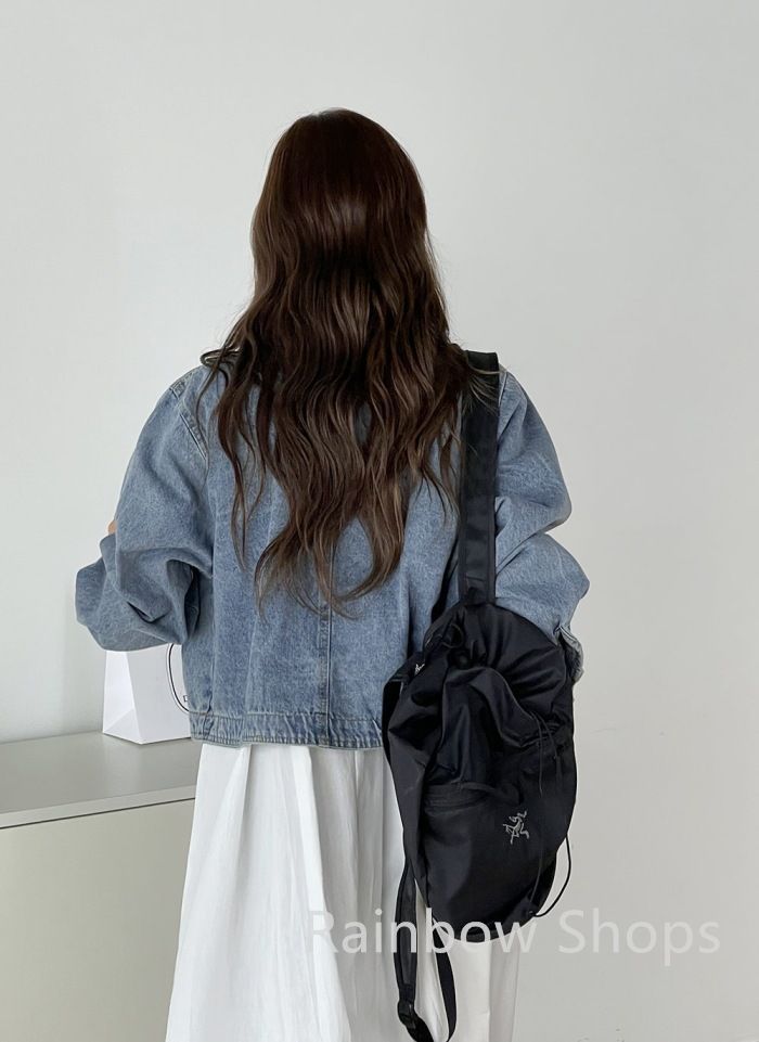 未使用✨somarI ヴィンテージ風 ノーカラー Gジャン デニムジャケット SOmari ヴィンテージ風デニムジャケット - メルカリ
